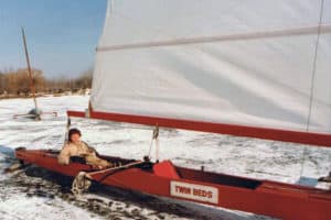 Twin Beds C Stern Steerer Iceboat