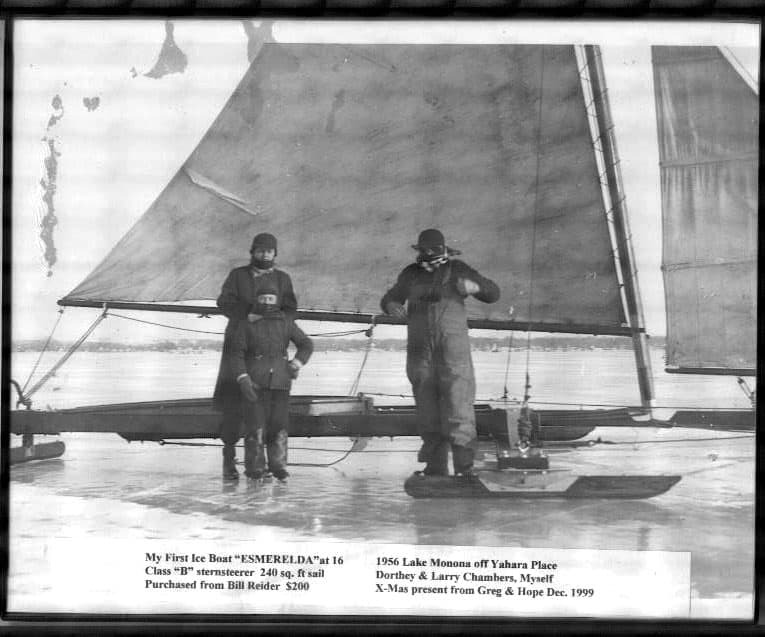 My First Iceboat: Jerry Simon & ESMERELDA
