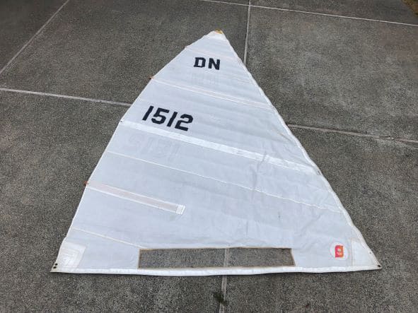 SOLD December 1, 2022: 2 DN Sails in WA